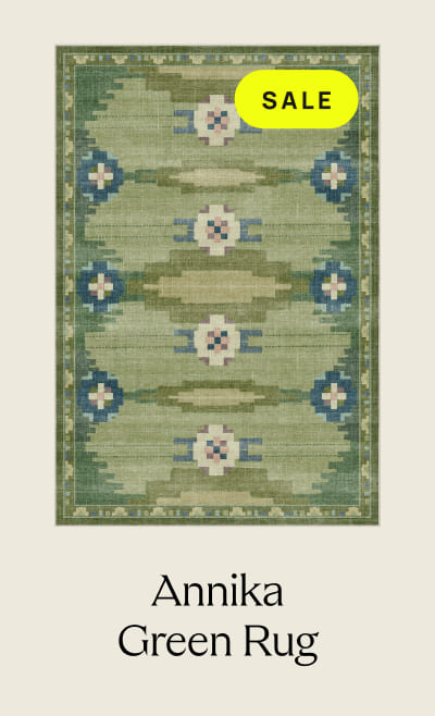 Annika Green Rug