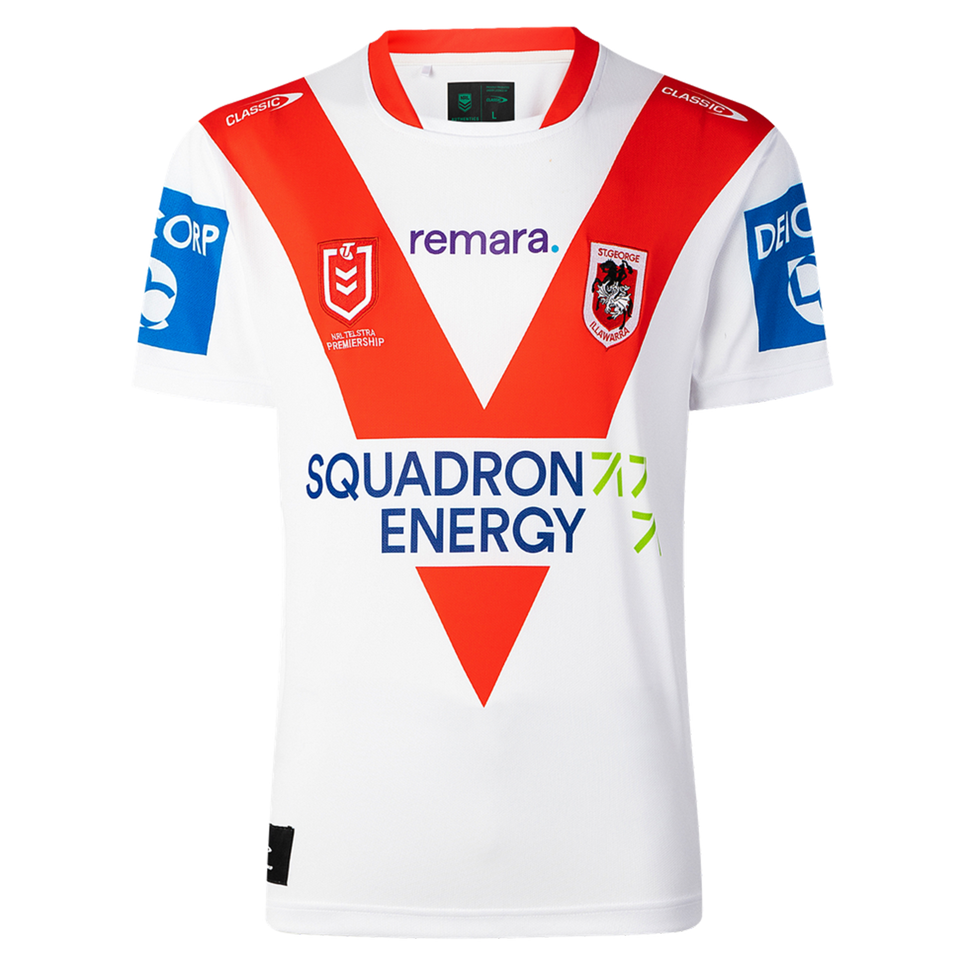 Image of Dragons NRL 26/27 Replica Home Jersey by Classic Sportswear