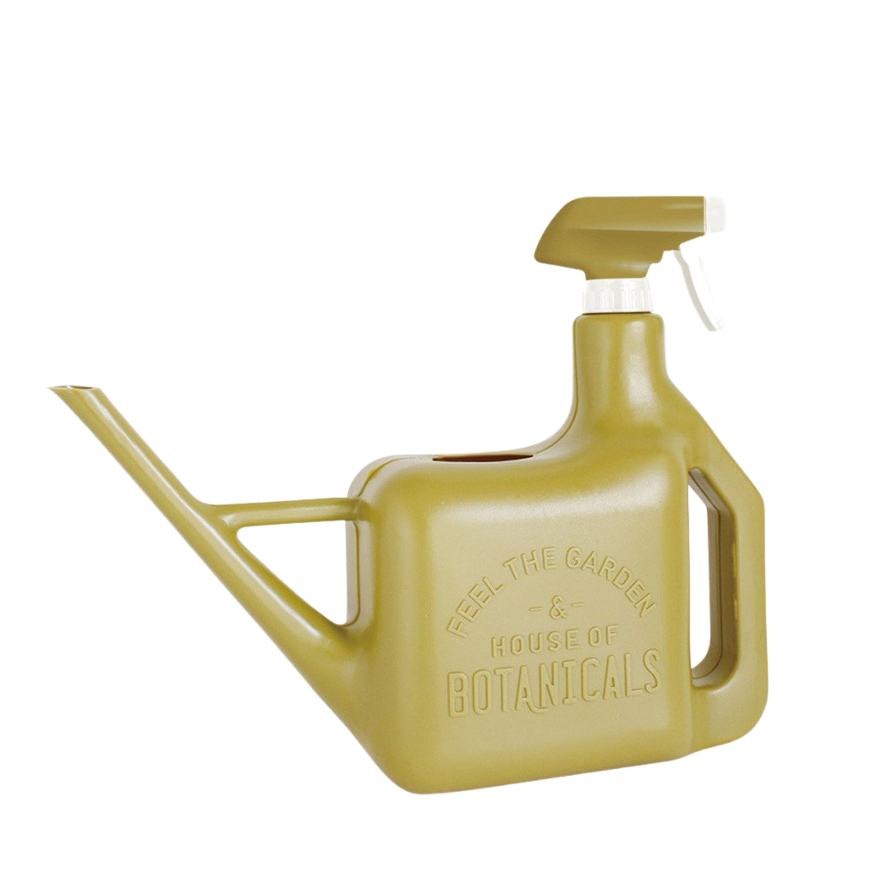 Image of Spray Sprinkler Watering Can in Olive
