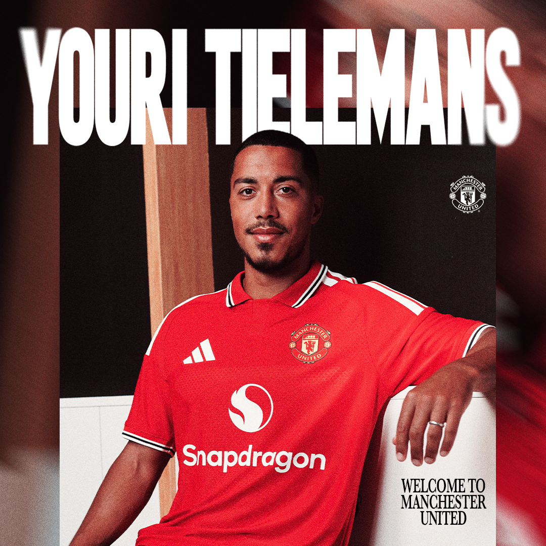 Youri Tielemans signs for United
