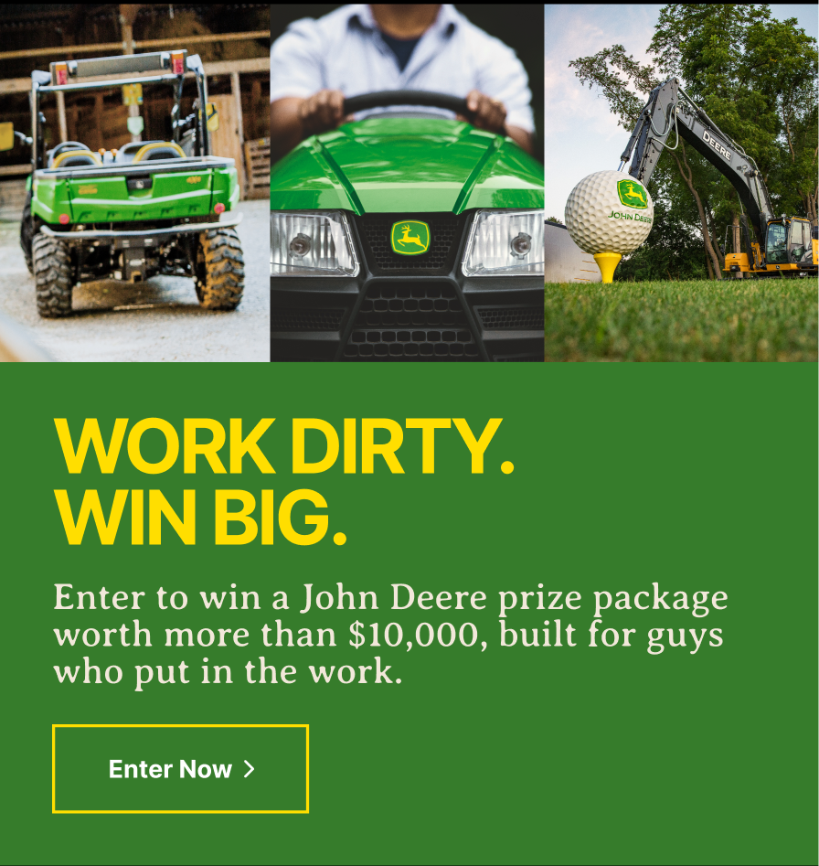Work Dirty. Win Big. | Enter Now