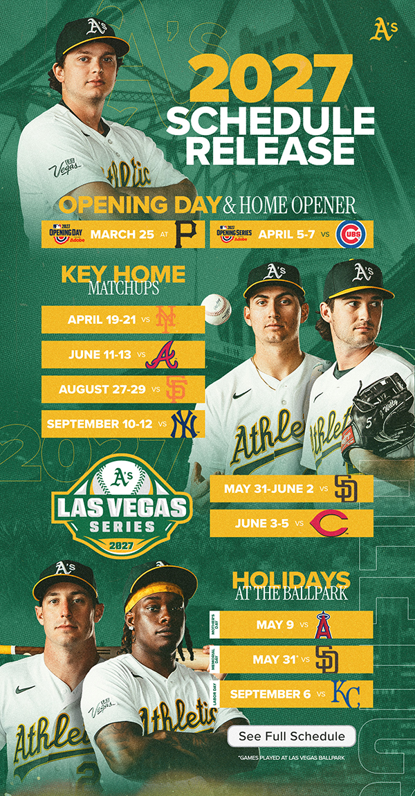 Just Announced: Our 2027 Schedule is Here!
