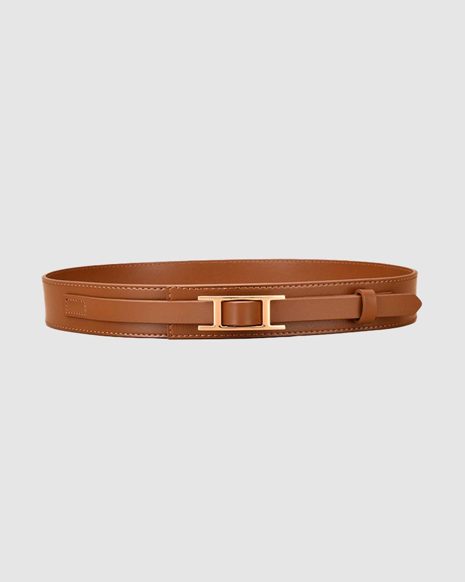 Image of Just A Crush Belt - Brown