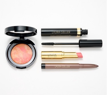 Laura Geller Blush, Lip, and Eye 4-Piece Collection