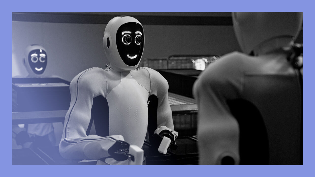 Eve industrial humanoid Robot 