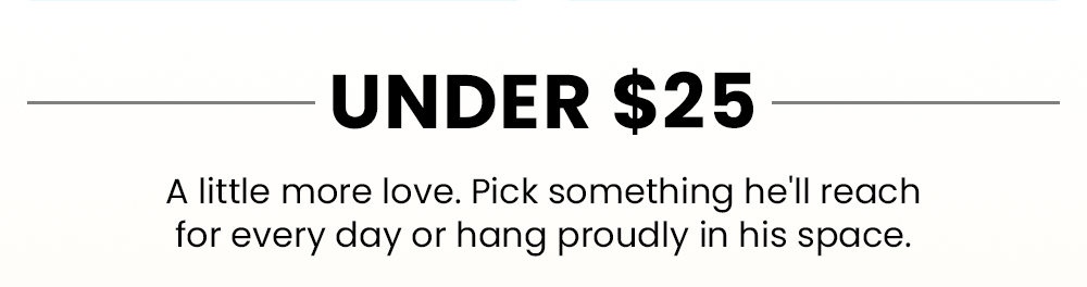 Under $25