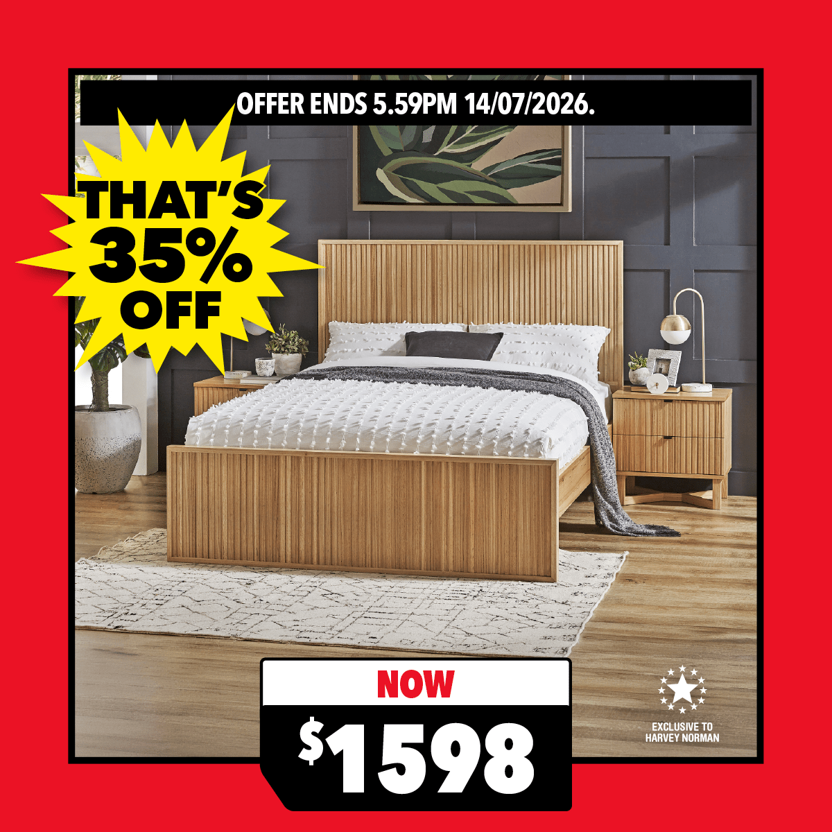 Linden Queen Bed Frame