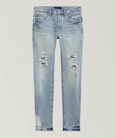 Purple Brand - P001 Repairs Stretch-Cotton Skinny Jeans