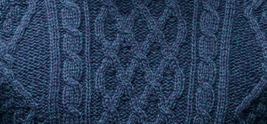 Traditional Aran Wool Sweater