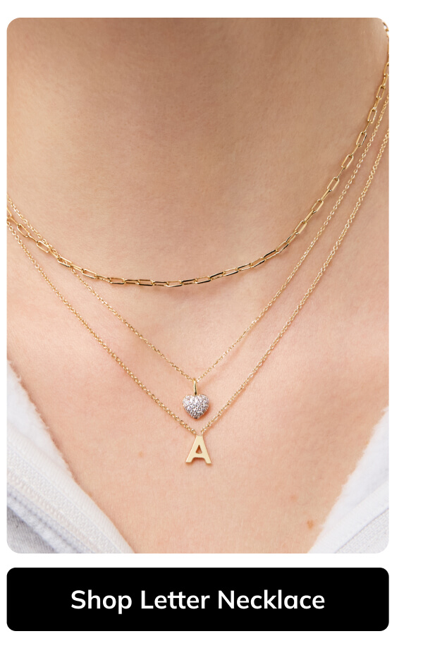 Shop Letter Necklace