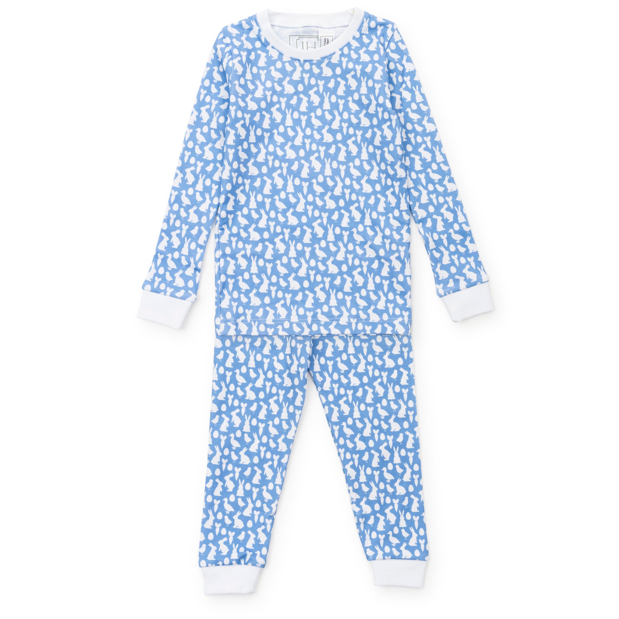 Image of Grayson Boys' Pajama Pant Set - Easter Time Blue