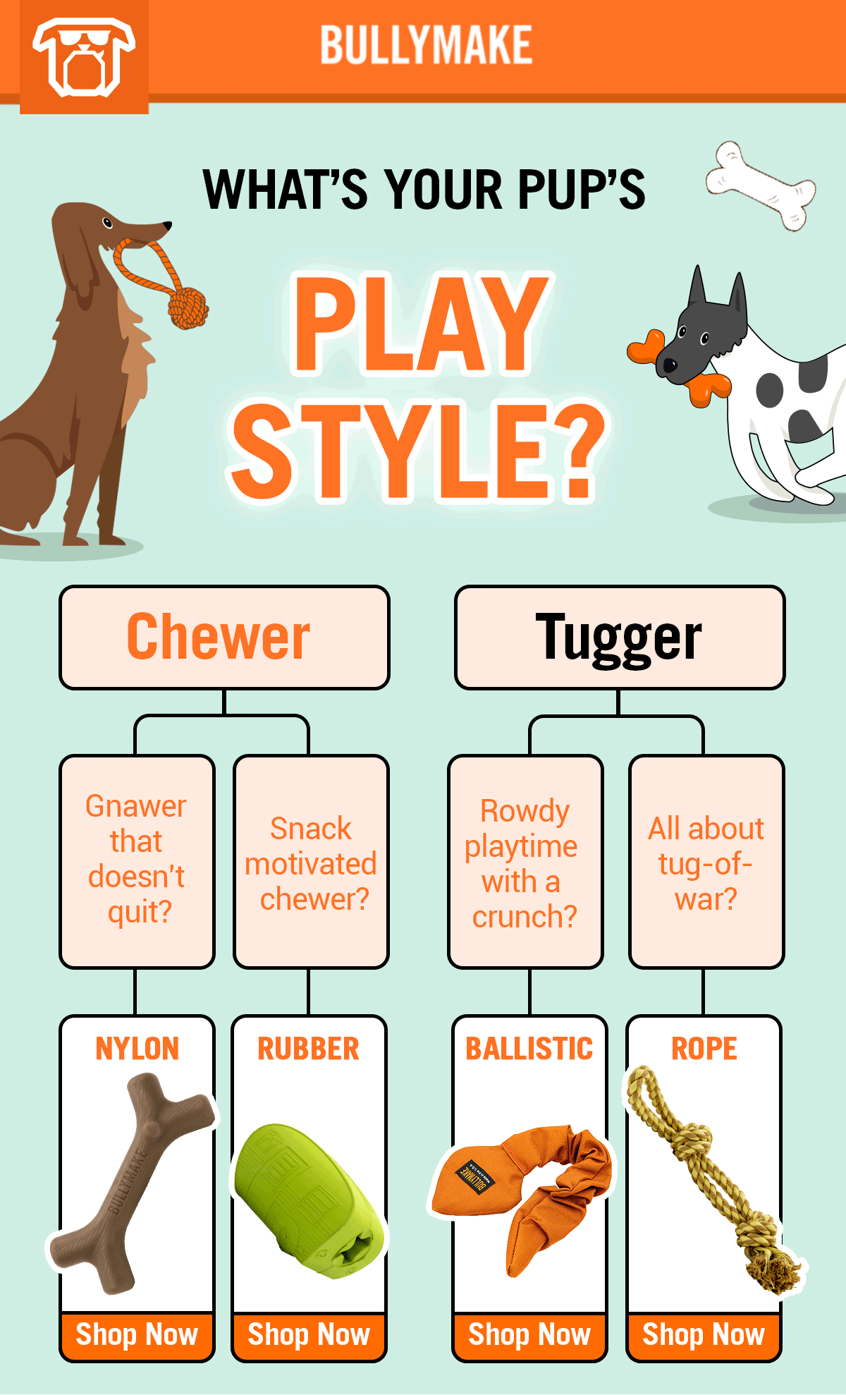 Bullymake Dog Toy Subscription Box
