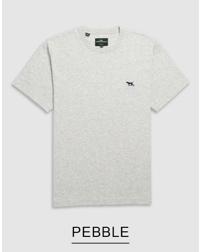 Shop The Gunn Sports Fit Tee 2.0, Pebble online and instore at Rodd & Gunn