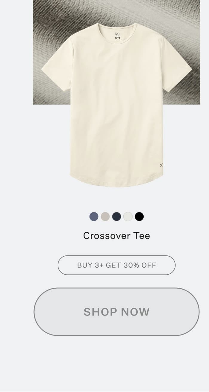 SHOP CROSSOVER TEE