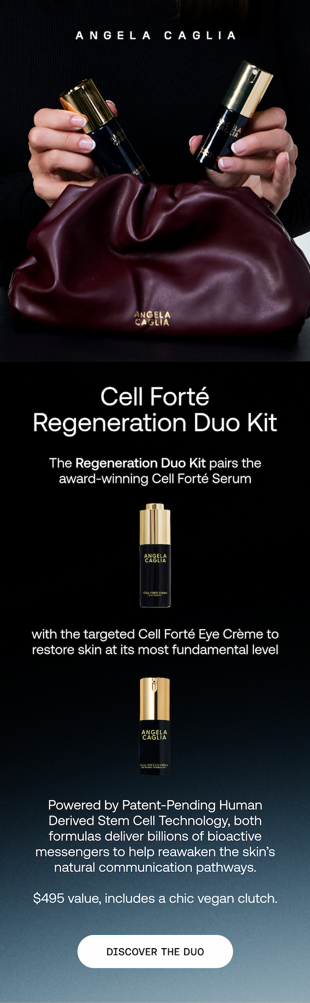 From the treatment room to your vanity regenerative science, elevated.