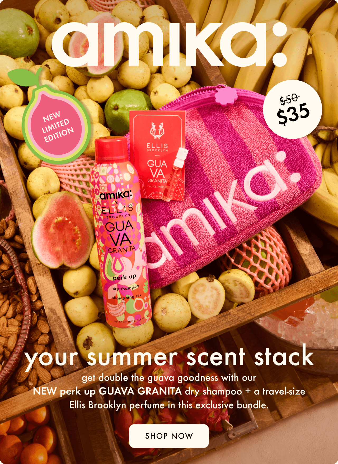 guava granita perk up limited edition set