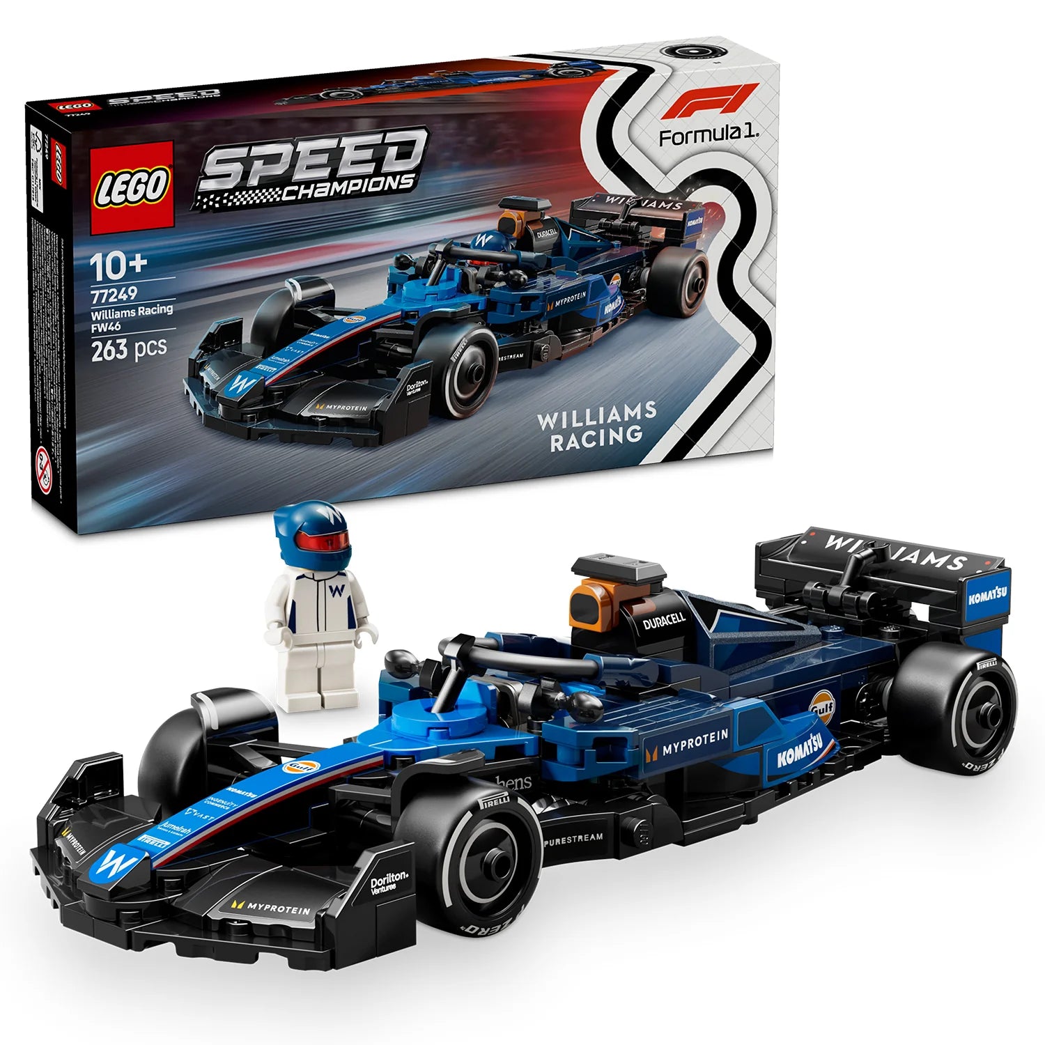 Image of LEGO Speed Champions Williams Racing FW46 F1 Race Car