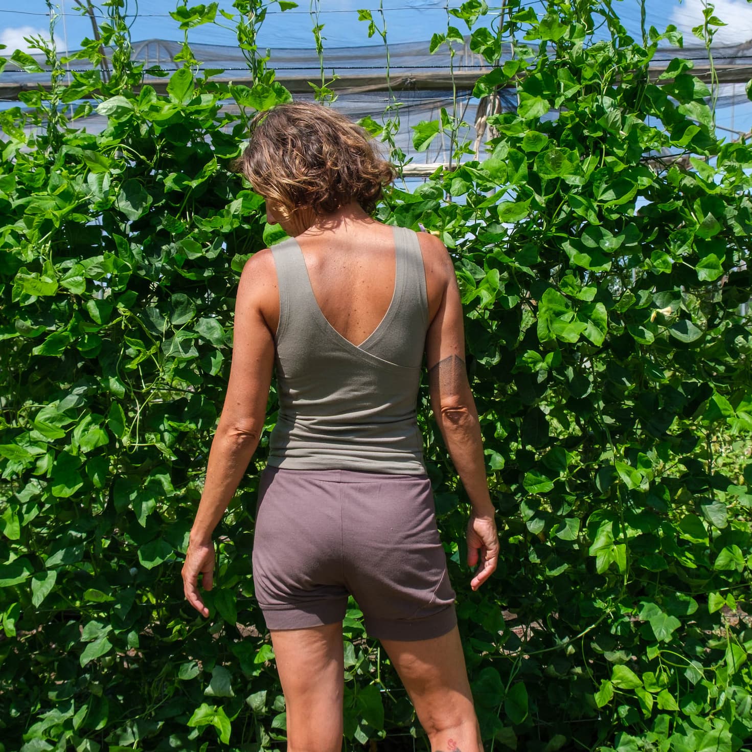 shop pecan yoga shorts