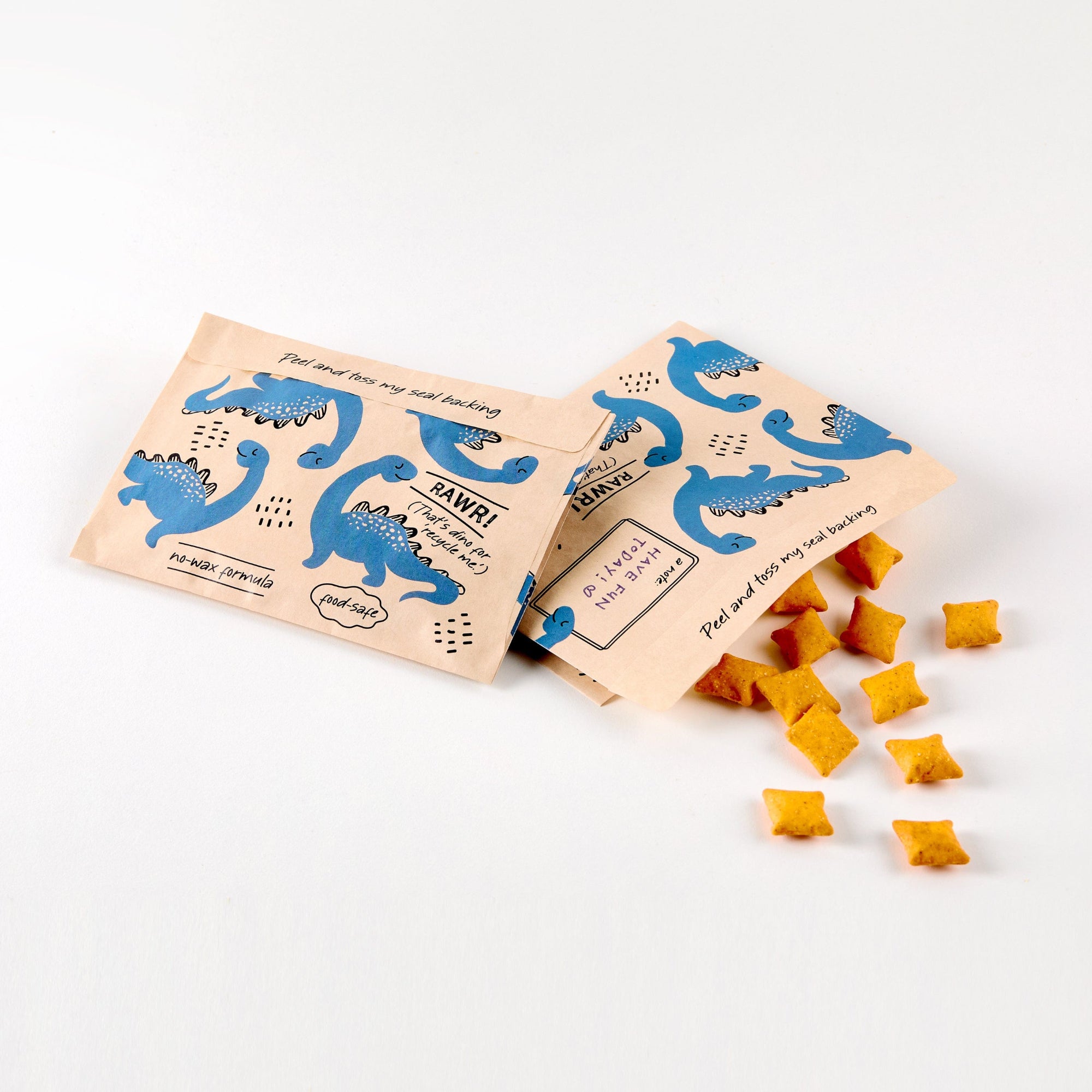 Image of Paper Snack Bags 50 Count