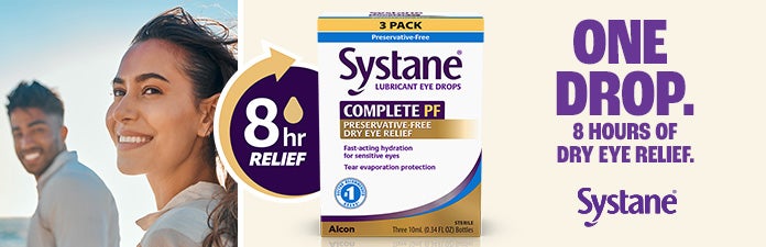 Systane Complete Preservative Free Lubricant Drops, 30ml