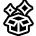 An icon of an opening gift box.