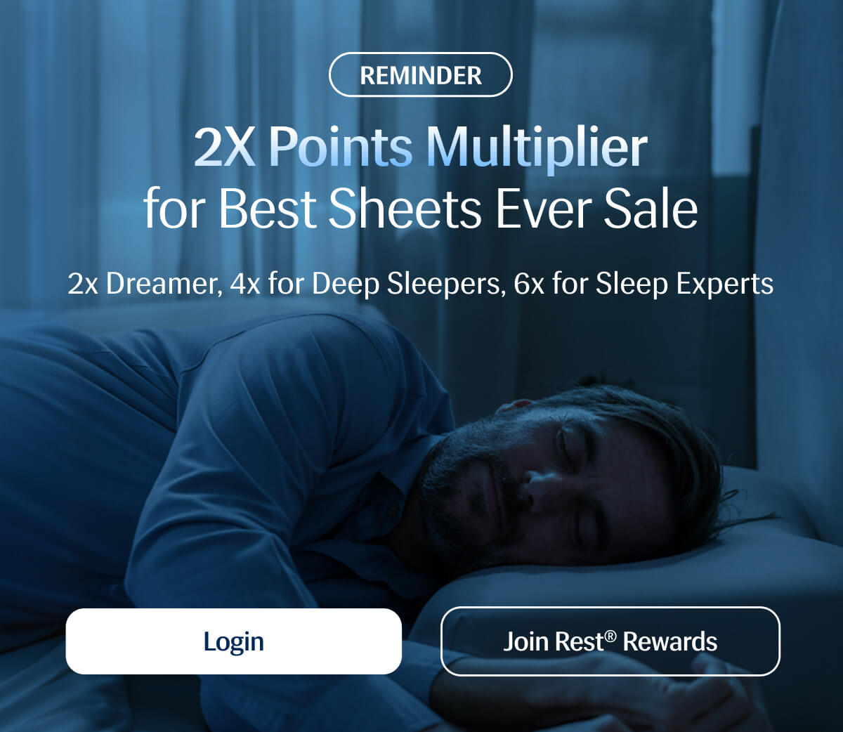 2X Points Multiplier for Best Sheets Ever Sale 