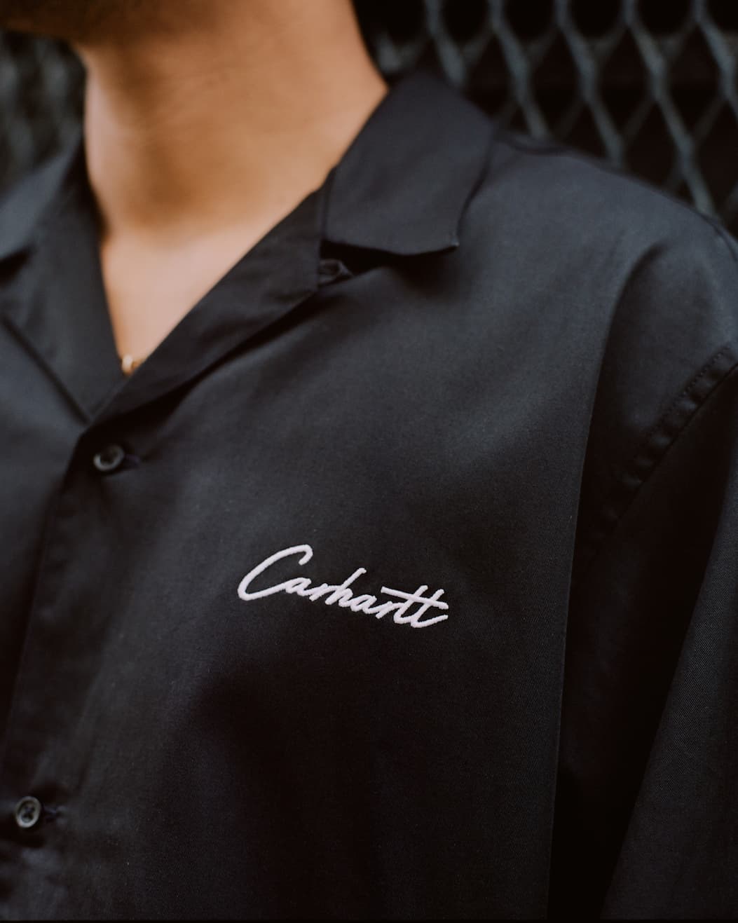 Carhartt WIP Delray Shirt | Black / White
