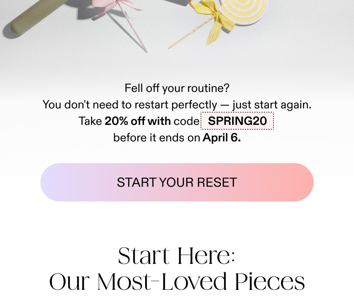 START YOUR RESET