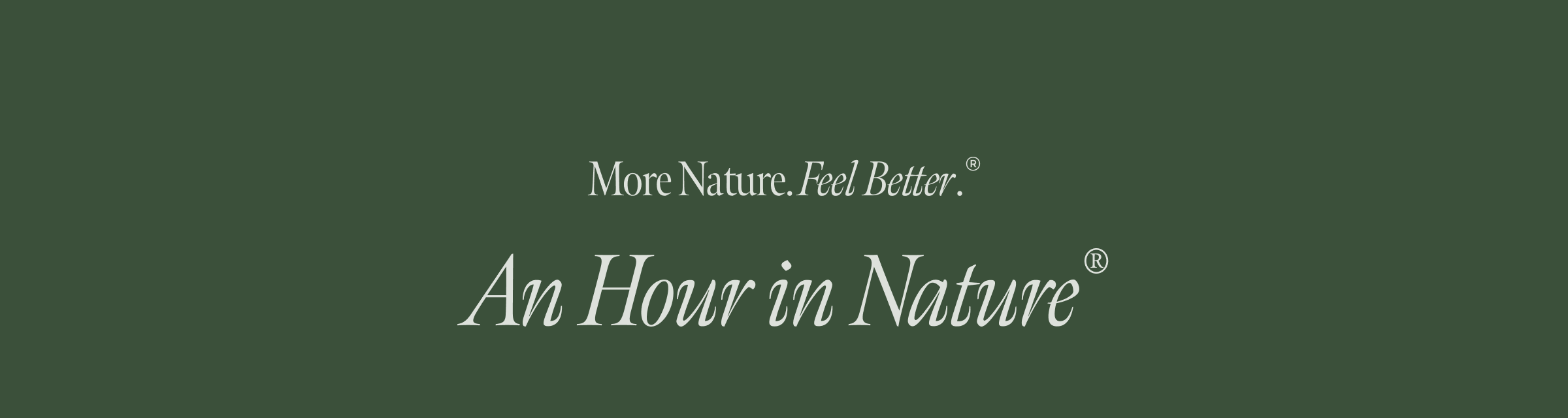 An Hour in Nature®