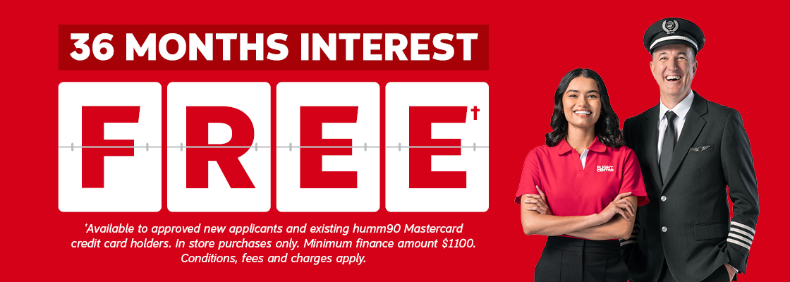 36 MONTHS INTEREST FREE OFFER†