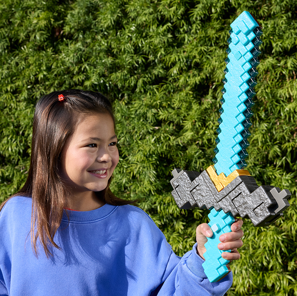 Minecraft Click and Switch Sword and Pickaxe