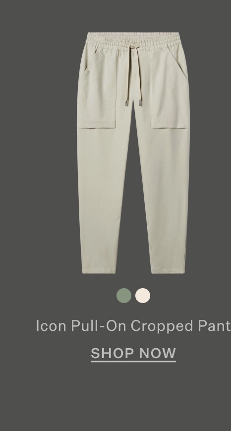 Icon Pull-On Cropped Pant