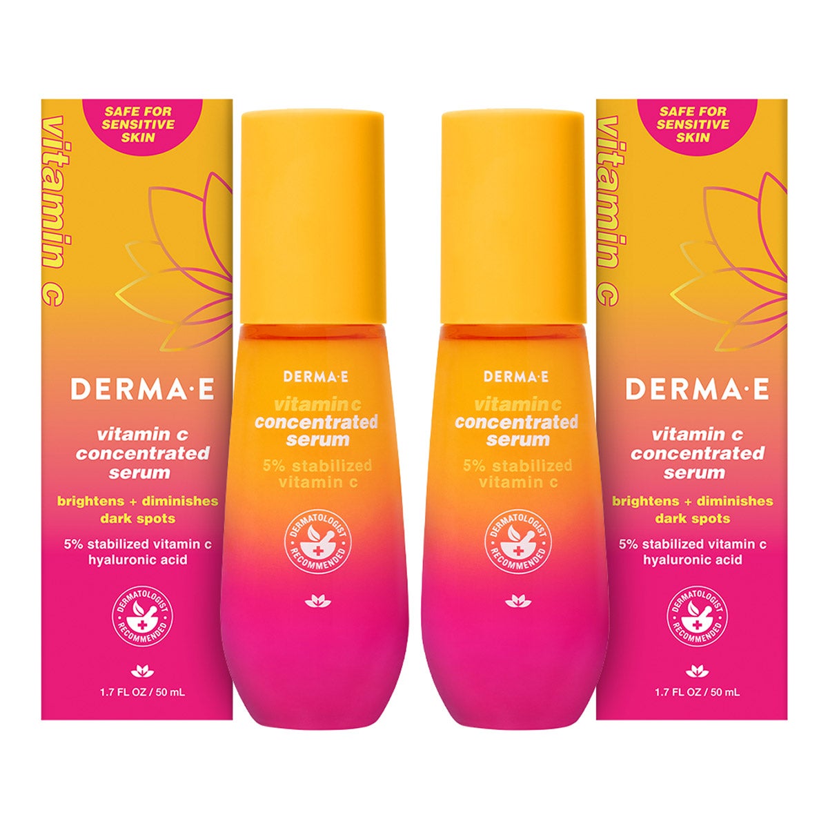 Derma E Vitamin C Serum, 1.7 fl oz, 2-Pack