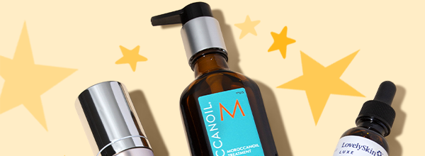 Best selling products from Osmotics, Colorescience, Natura Bisse, Moroccanoil, LovelySkin LUXE, FixMySkin and Dermablend