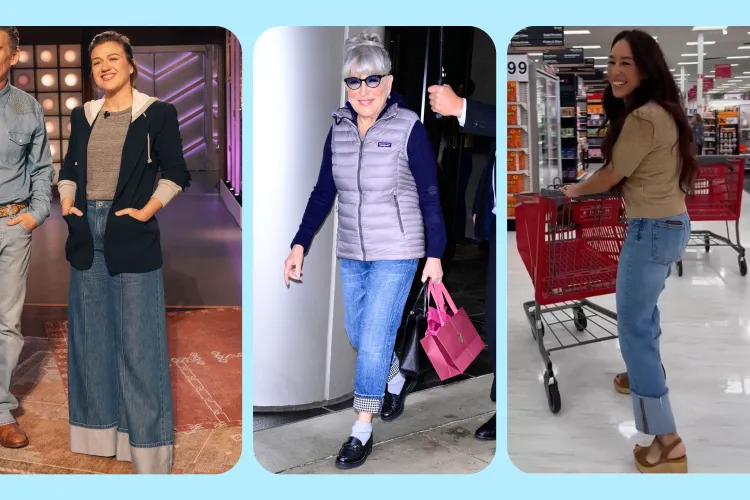 So Many Celebs Are Wearing This Trendy Jeans Style (It’ll Save You a Trip to the Tailor!)