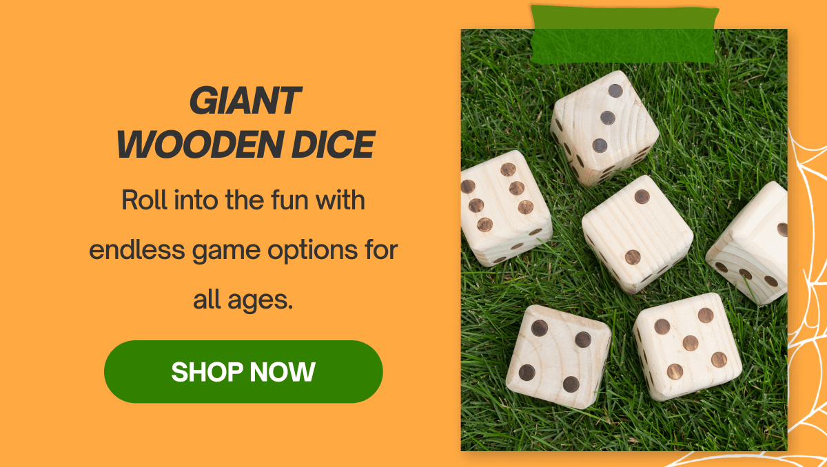 Giant Wooden Dice