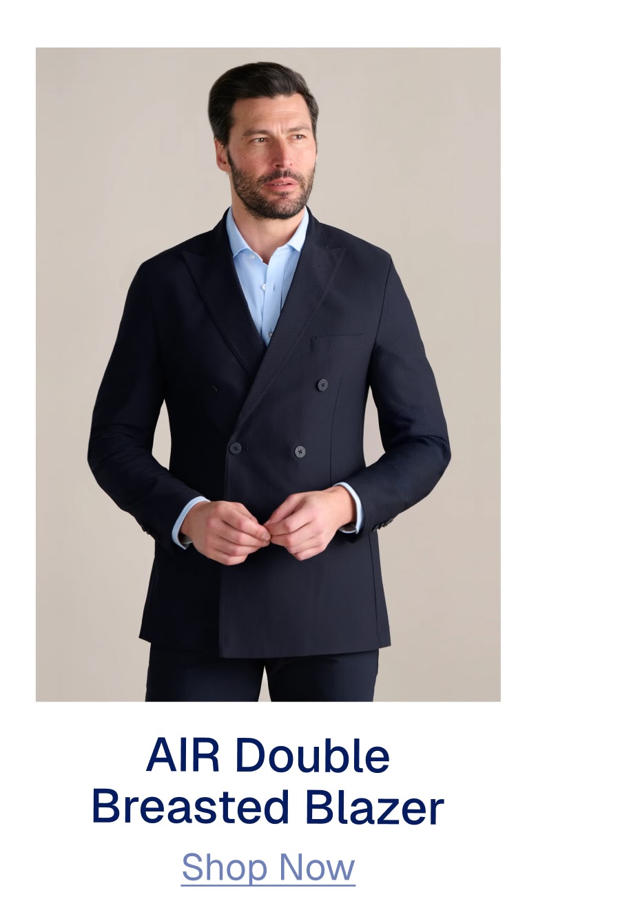 AIR Double Breasted Blazer