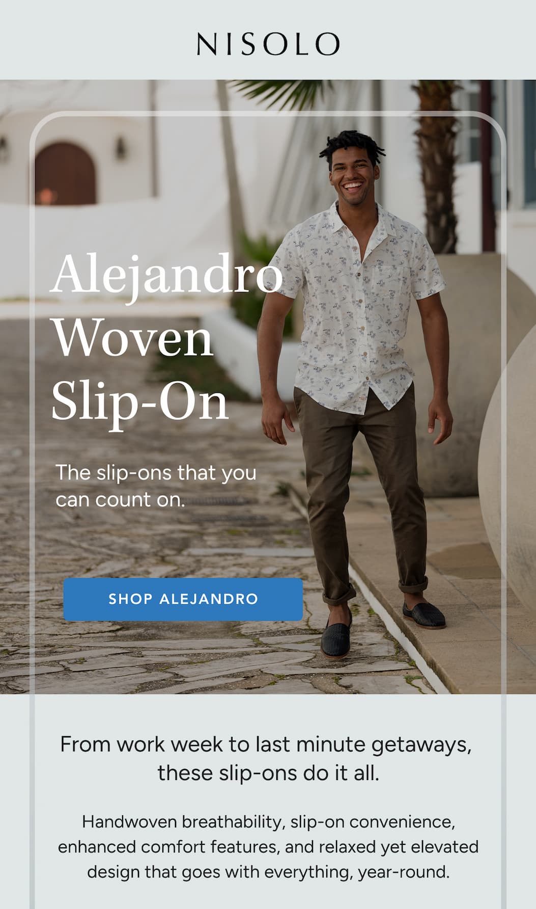 Shop Alejandro Woven Slip-Ons