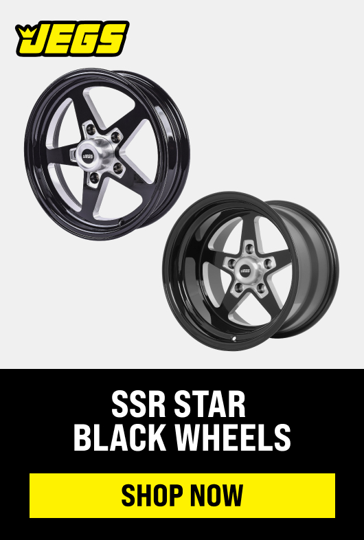 SSR Star Black Wheels