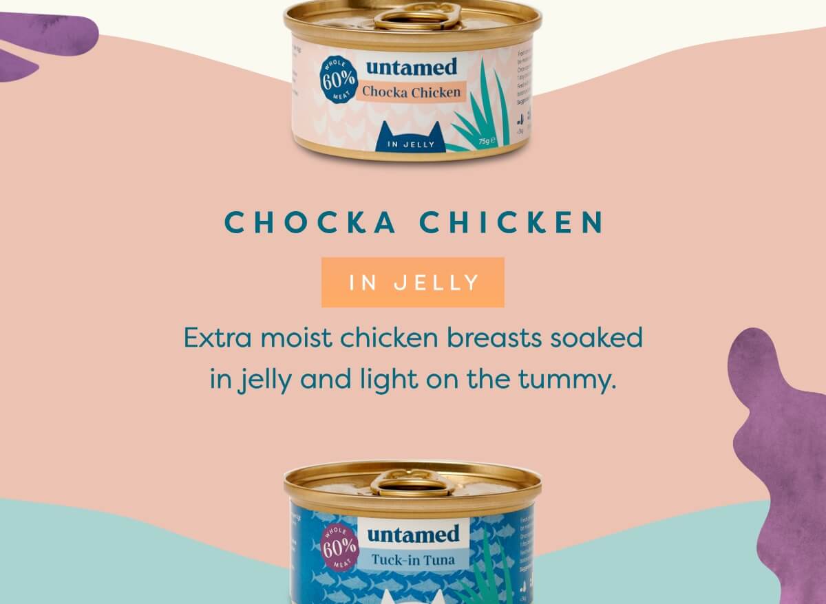 Chocka chicken in jelly