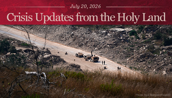 Israeli soldiers are seen inside southern Lebanon as seen from the Israeli side of the border.
