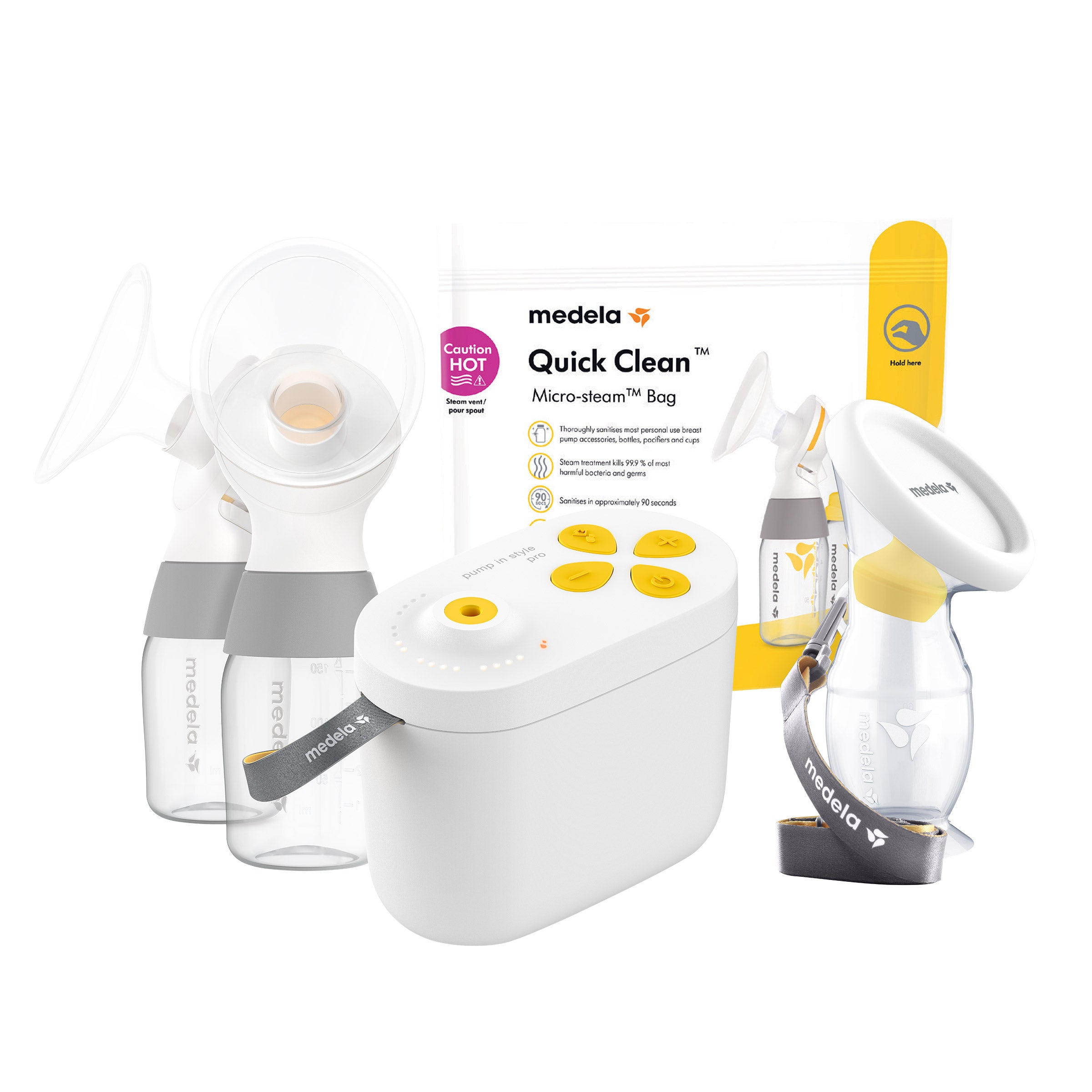 Medela In Style Breast Pump Bundle