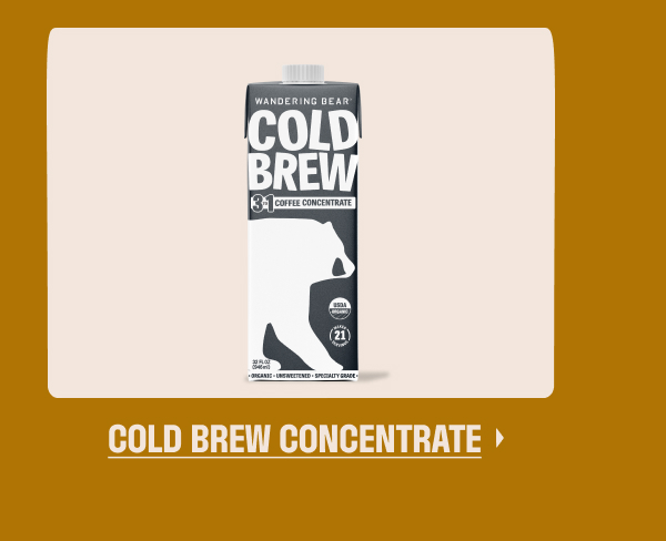 Cold Brew Concentrate