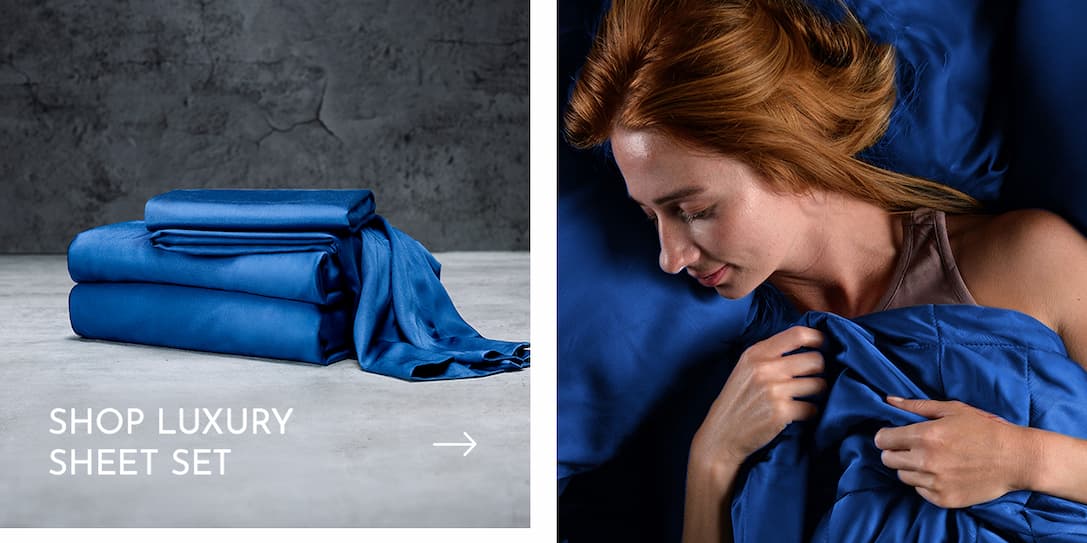 Shop Sapphire Luxury Sheet Set