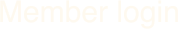 Member login