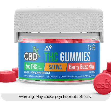 Berry Buzz THC Gummies