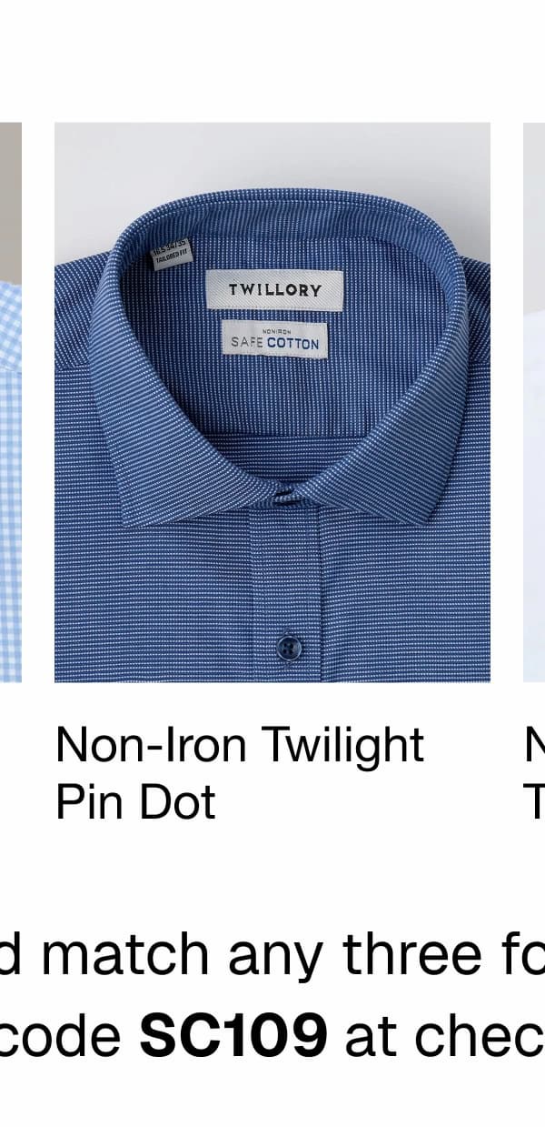 Non-Iron Twilight Pin Dot