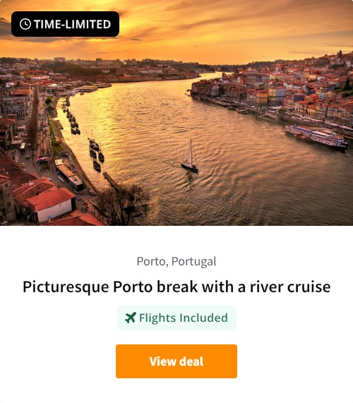 Picturesque Porto break with a river cruise