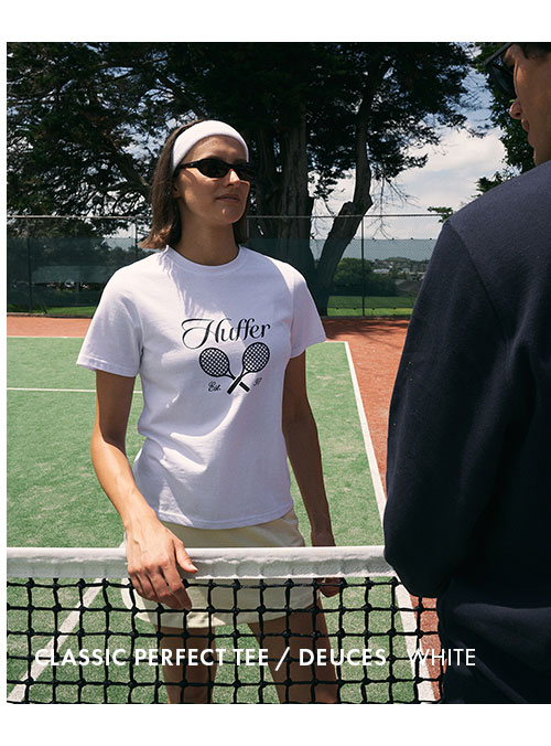 CLASSIC PERFECT TEE/DEUCES WHITE