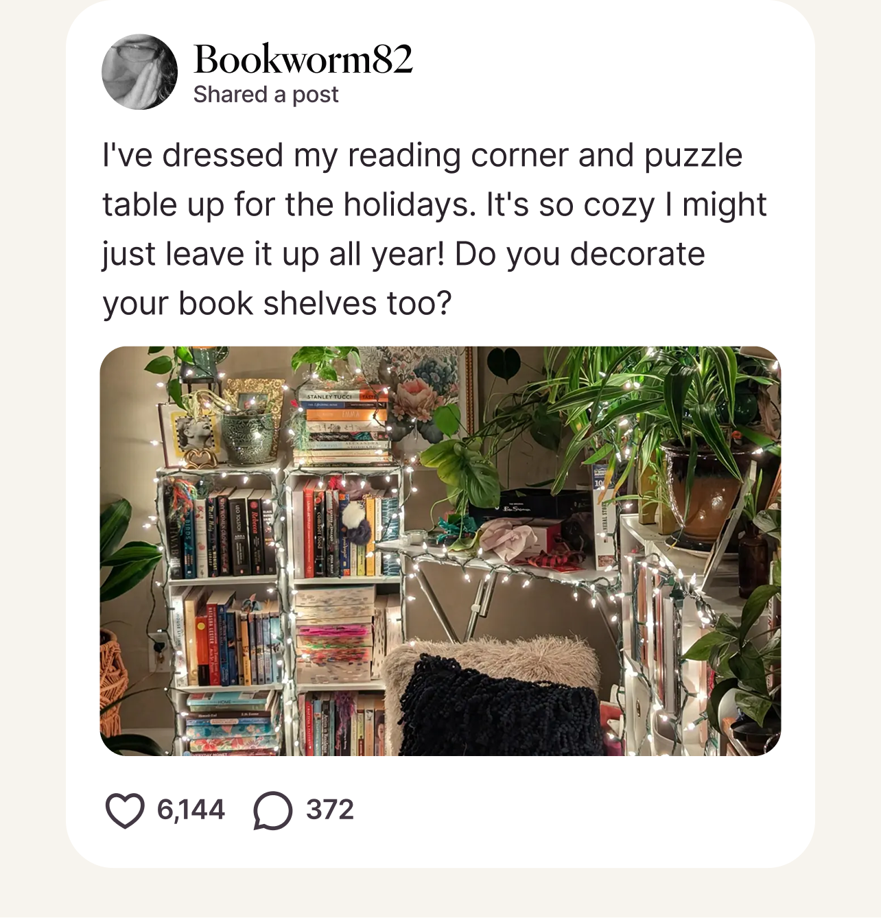 Post from Bookworm82